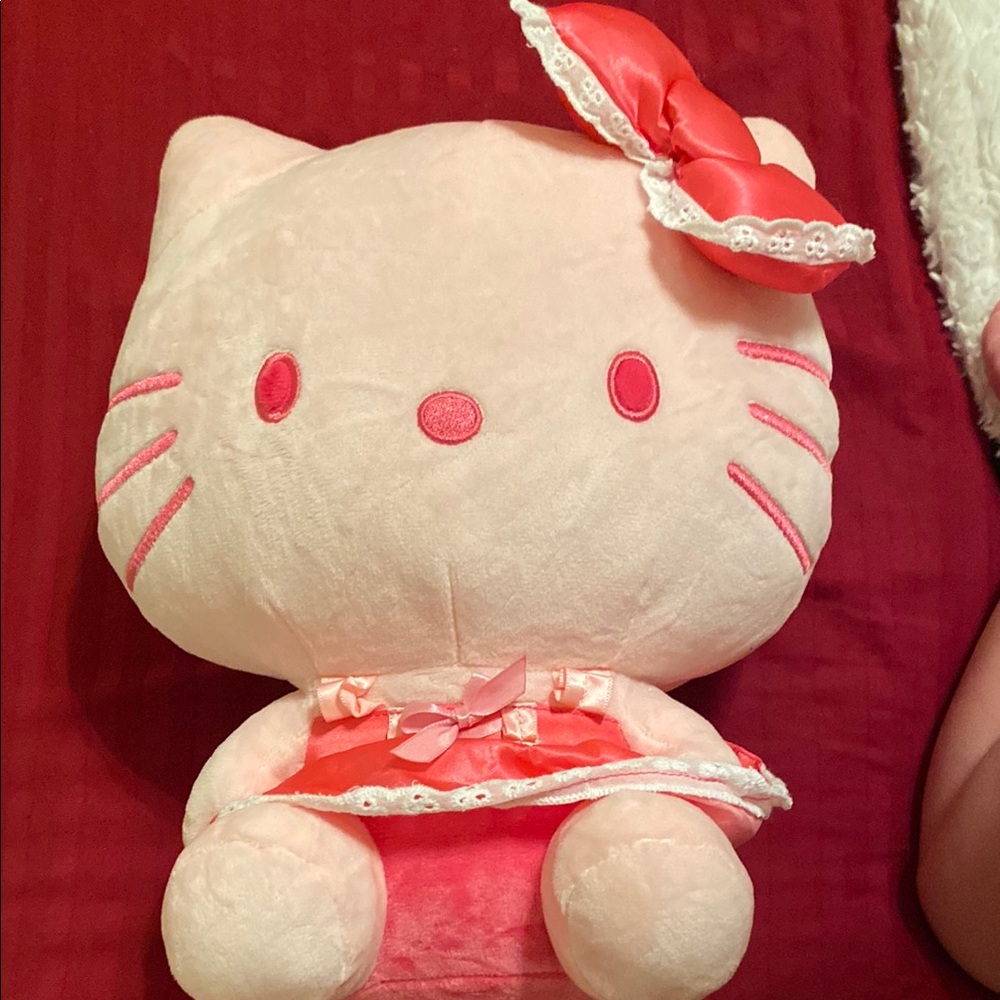 Pink Hello Kitty Plush Toy